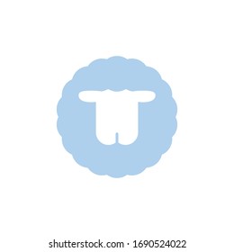 Wool logo template vector icon design
