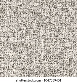 Wool rough fabric. Tweed texture. Vector illustration.