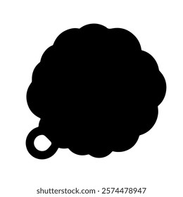 Wool silhouette vector icon sign symbol illustration design.
