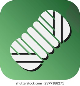 Wool Vector Glyph Gradient Background Icon For Personal And Commercial Use.
