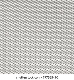 Woolen fabric surface woven in diagonal stripes. Twill texture. Abstract vector.