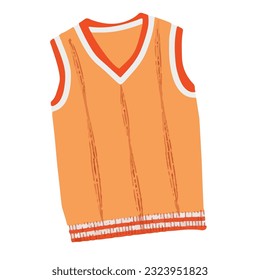 woolen jacket vector image of clothing, pullover or sweater