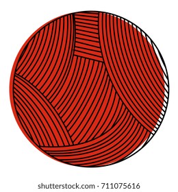 woolen roll isolated icon