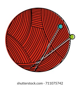 woolen roll with pins