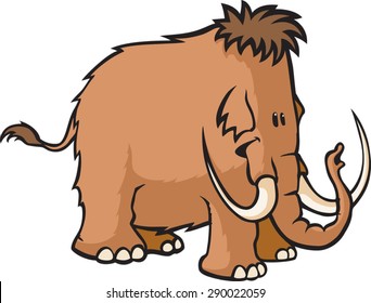 Woolly Mammoth 
A cartoon Woolly Mammoth. Vector File.