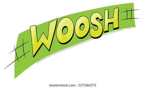 Woosh - Comic Expression Vector Text