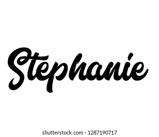 84 Stephanie name image Images, Stock Photos & Vectors | Shutterstock