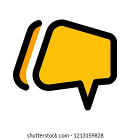 word balloon box
