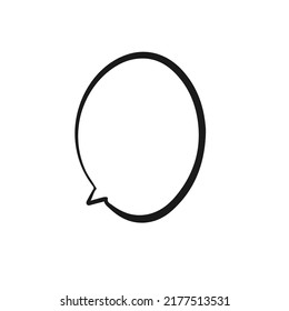 
ilustración de globo de palabras para cómics