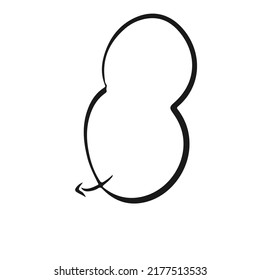 
word balloon illustration for comics
