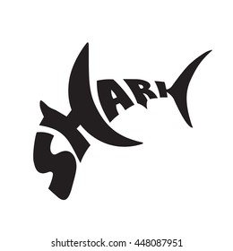 The word because of the sharks.