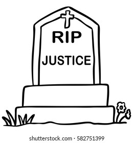 word cartoon justice