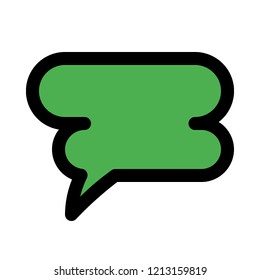 word chat balloons