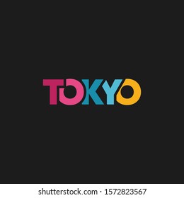 Word of City Tokyo Japan Asia without border