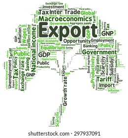 Word Cloud Economic Growth Related Items Stock Vector (Royalty Free ...