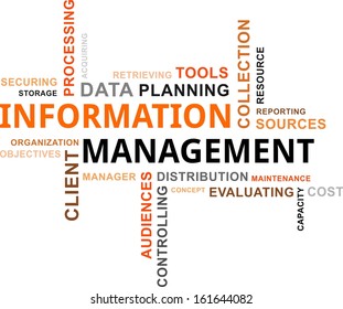 A Word Cloud Of Information Management Related Items