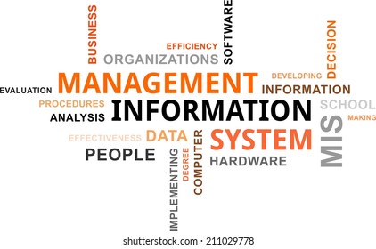 A Word Cloud Of Management Information System Related Items