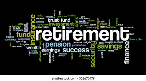 1,335 Retirement word cloud Images, Stock Photos & Vectors | Shutterstock