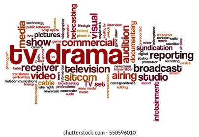 Word Cloud Related Tv Business Keywords Stock Vector (royalty Free 