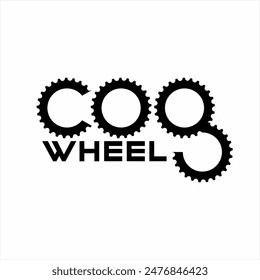 The word "Cog Wheel" design with gear elements on the letters C O G.