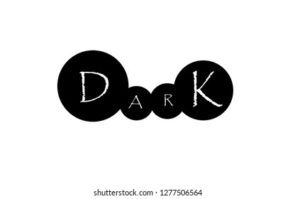 The word "Dark"