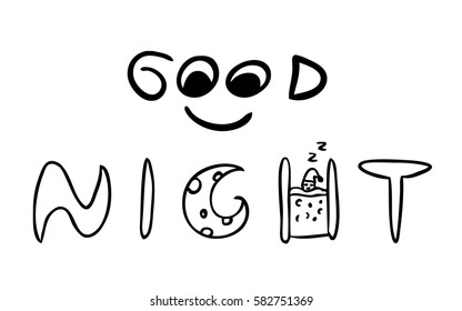 word design good night