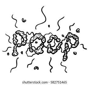 word design poop
