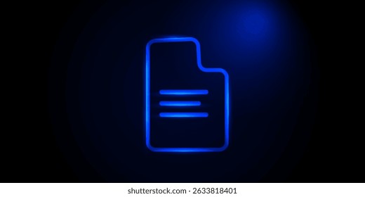 Word document Technology Concept with document symbol against a Futuristic, Blue Digital Grid background. Network Tech Wallpaper. 3D Render  
