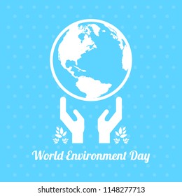 Word environment day with and the word