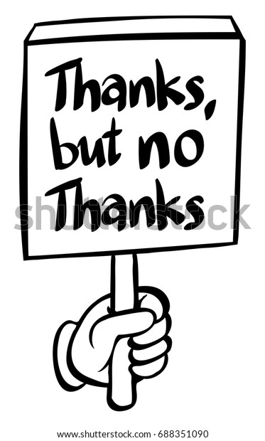 感謝の言葉を表すが 感謝のイラストはない のベクター画像素材 ロイヤリティフリー