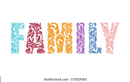 Download Family Word Images, Stock Photos & Vectors | Shutterstock