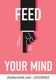 Word FEED YOUR MIND
