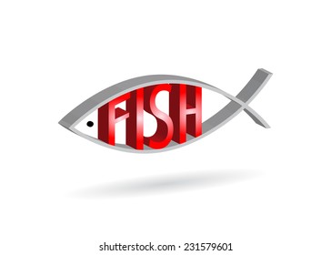 Word fish of in three dimensions