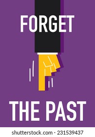 Word FORGET THE PAST