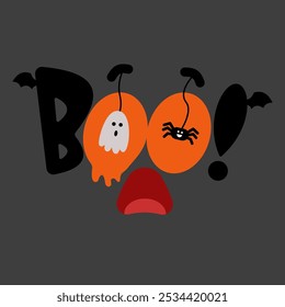 The word “ Boo” has a unique and funny concept.