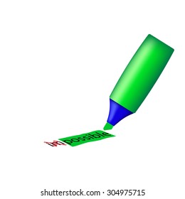 Word Highlighter on possible  ,  word  impossible to possible