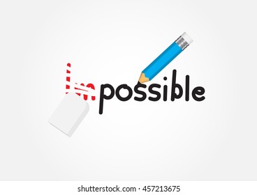 Word impossible transformed into possible