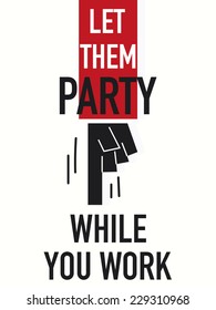 Word LET THEM SLEEP vector illustration
