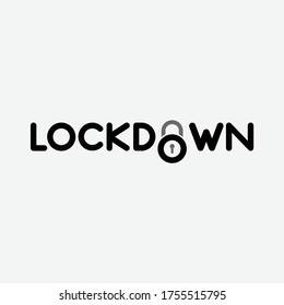  En la palabra "BLOQUEO", "O" tiene forma de bloqueo y se rechaza, significa que el bloqueo está caído. Es un diseño divertido