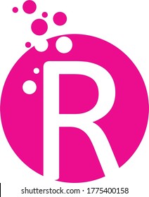 diseño de logotipo de palabra en rosa