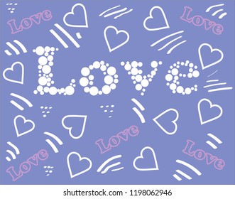 word Love of balls