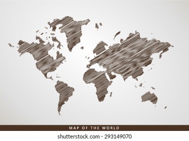 Word Map,Hand-painted style