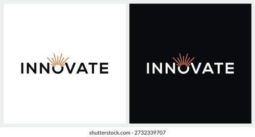 word mark innovate logo design inspiration