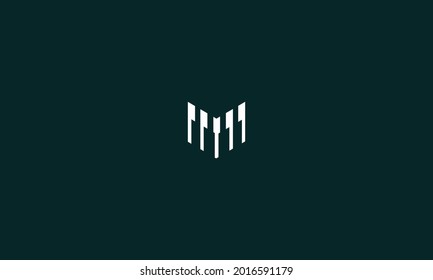  Word mark logo icon formed  symbol in letter M