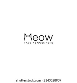 Word Mark Logo Icon Formed Cat Symbol