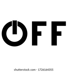 Wortmarke: Logo aus Word OFF mit einfachem Stil