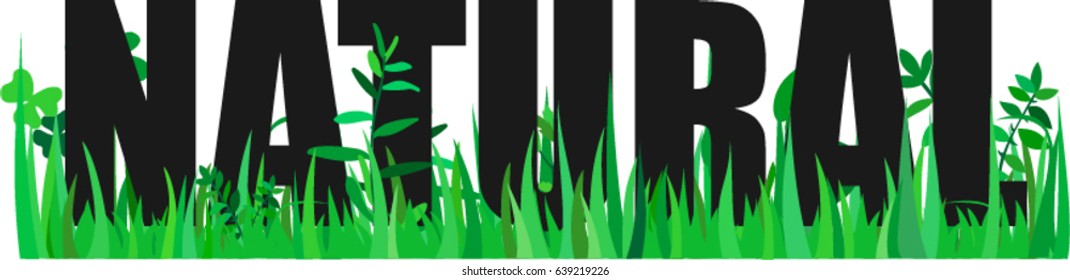 word-natural-grass-stock-vector-royalty-free-639219226-shutterstock