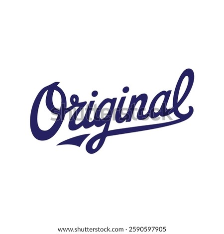 Word Original art vector template