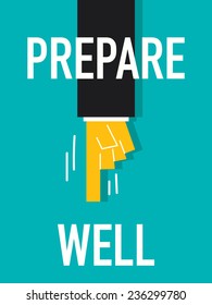 Word PREPARE WELL