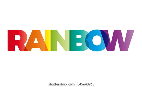 5 letter words made from rainbow